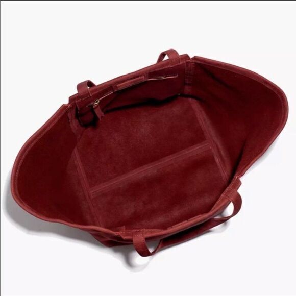 New Madewell The Carryall Tote, Color:‎ PINOT NOIR - Picture 3 of 15